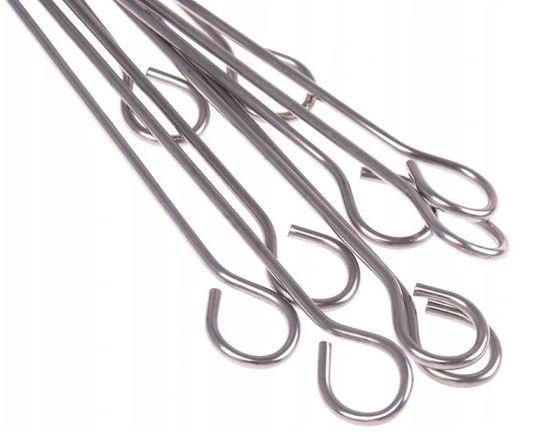 12x Szpikulce do szaszłyków grilla metal 30cm Kod producenta XJ4542