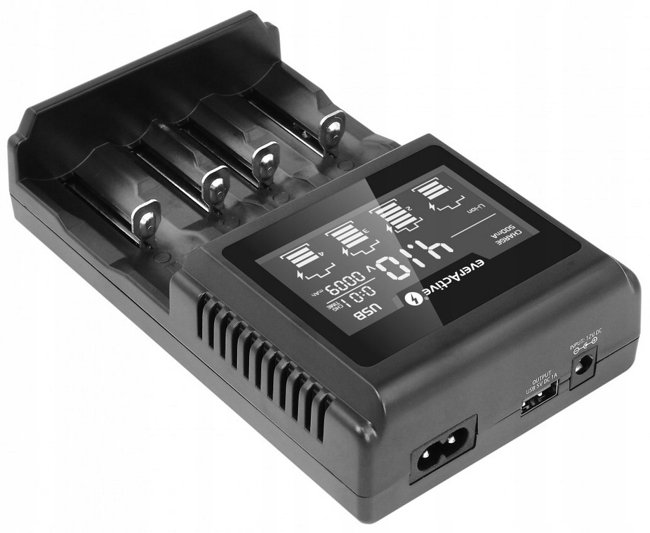 UNIWERSALNA ŁADOWARKA DO AKUMULATORÓW Li-ion Ni-MH EAN (GTIN) 5903205770233