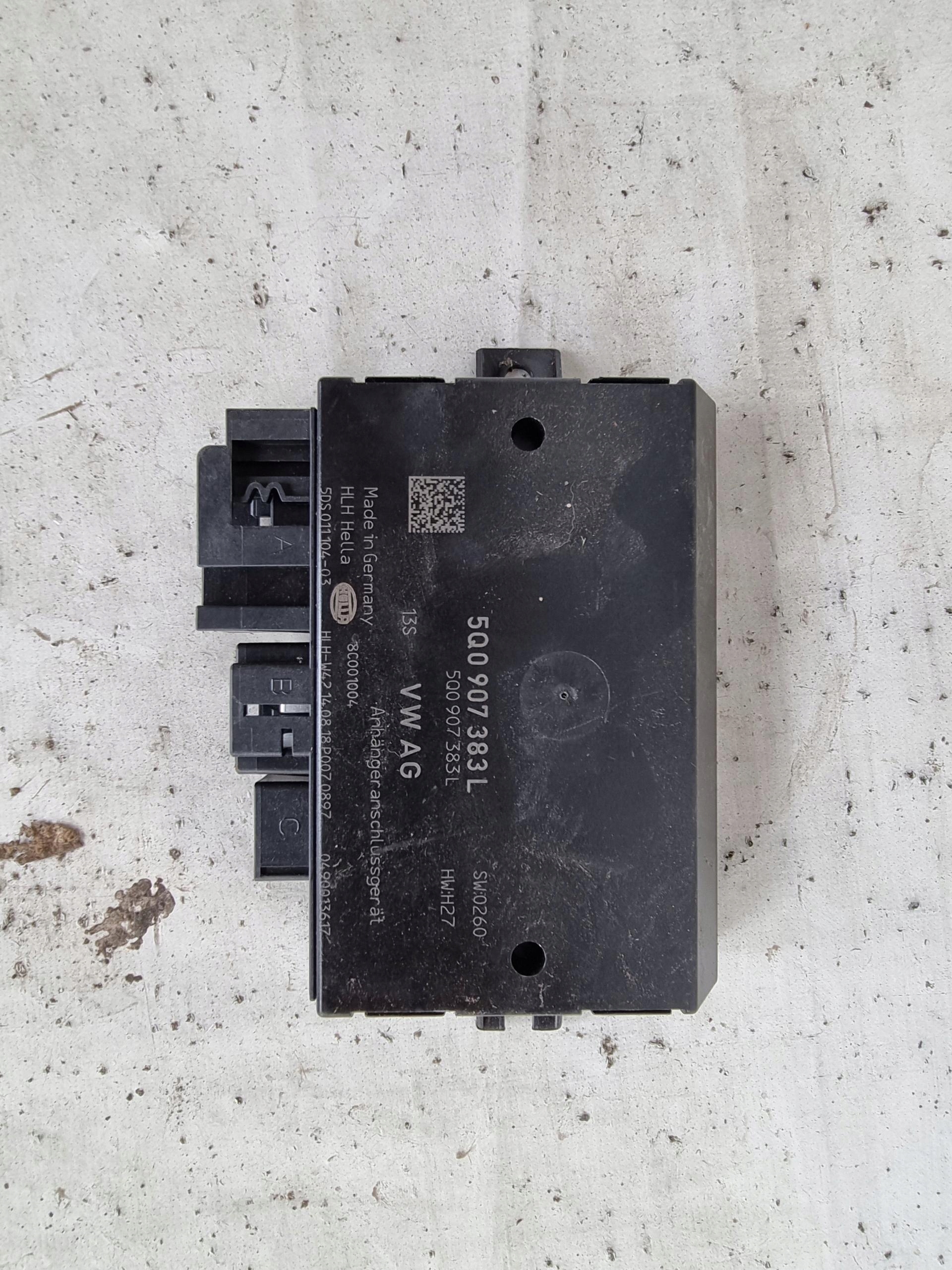 VOLKSWAGEN SKODA SEAT AUDI module control unit HAKA 5Q0907383L