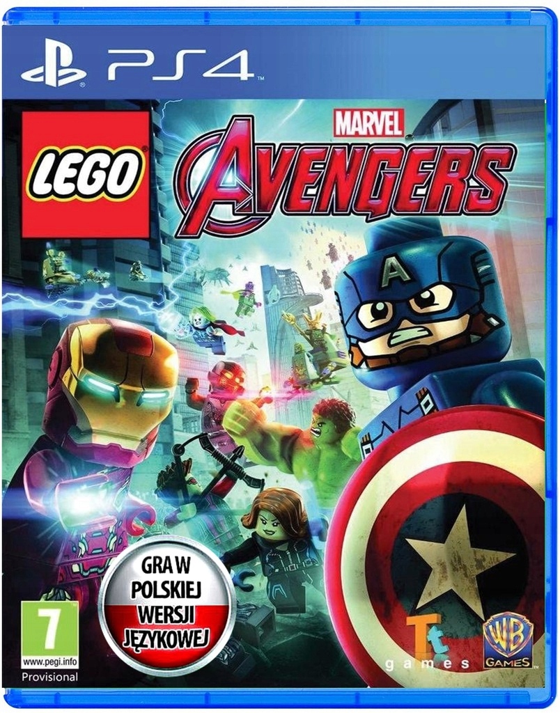 

Lego Marvel Avengers Polska Wersja Nowa PS4