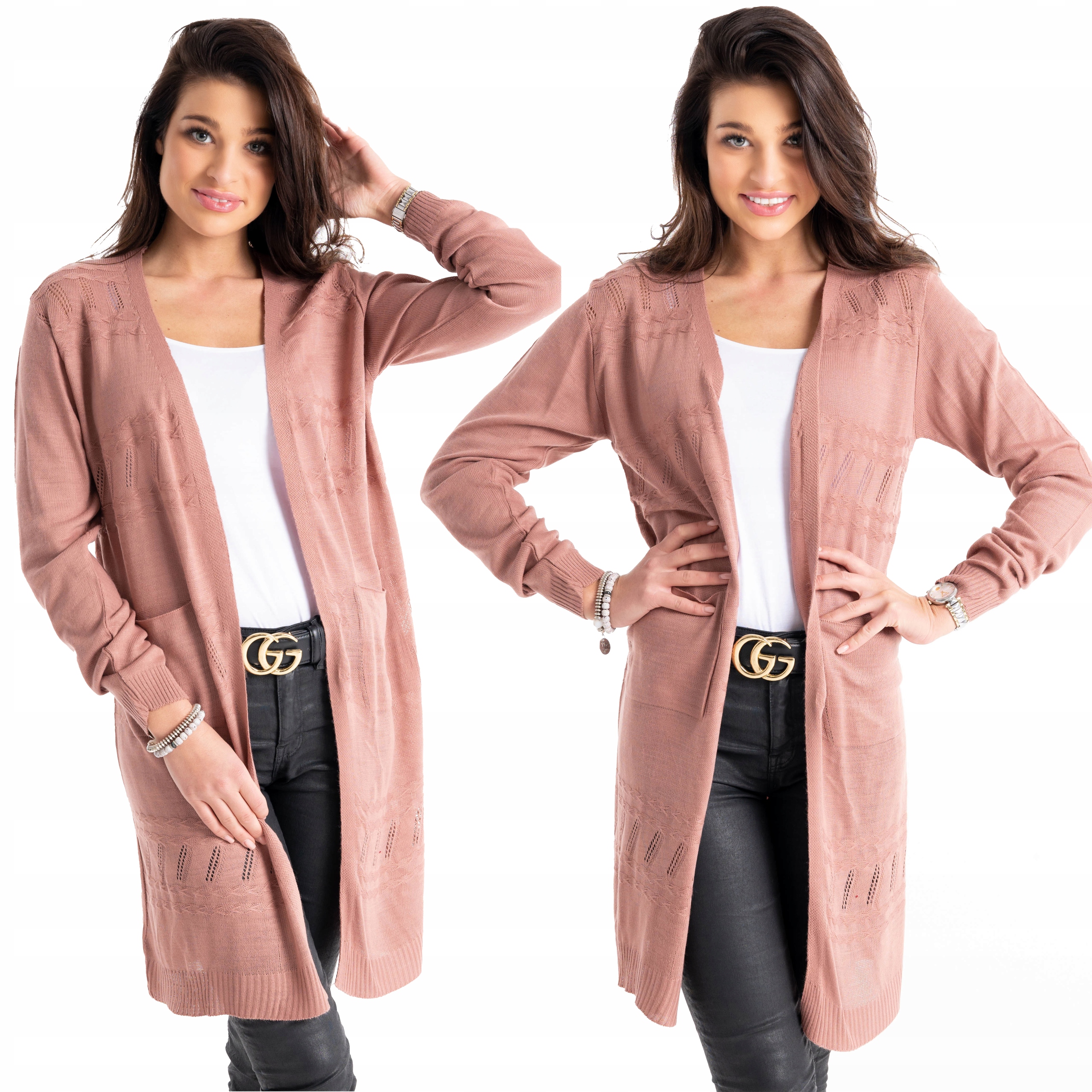 

Milusi Modny Sweter Kardigan Piękne