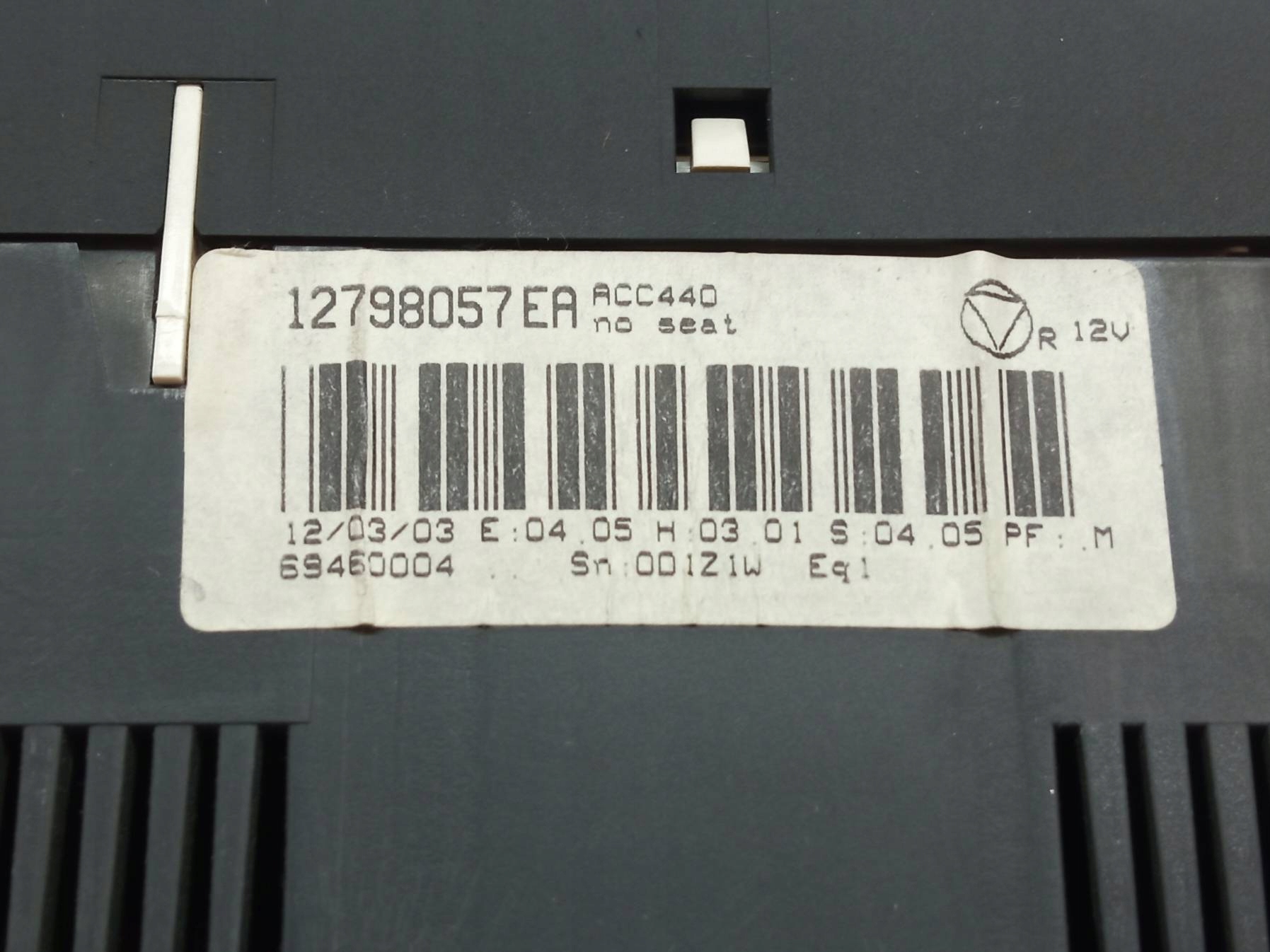 PANEL des lüfters 12798057EA Saab 9-3 II (2002-2014)