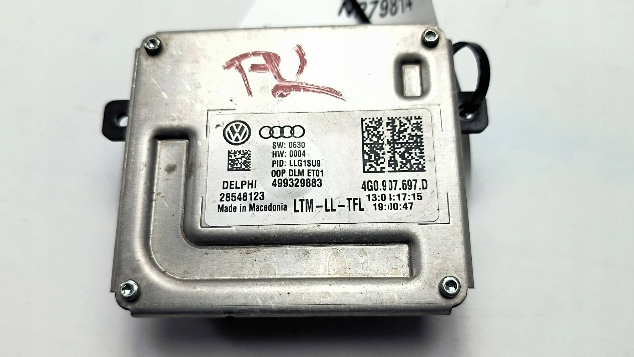 Centralina 4G0907697D AUDI A6 C7