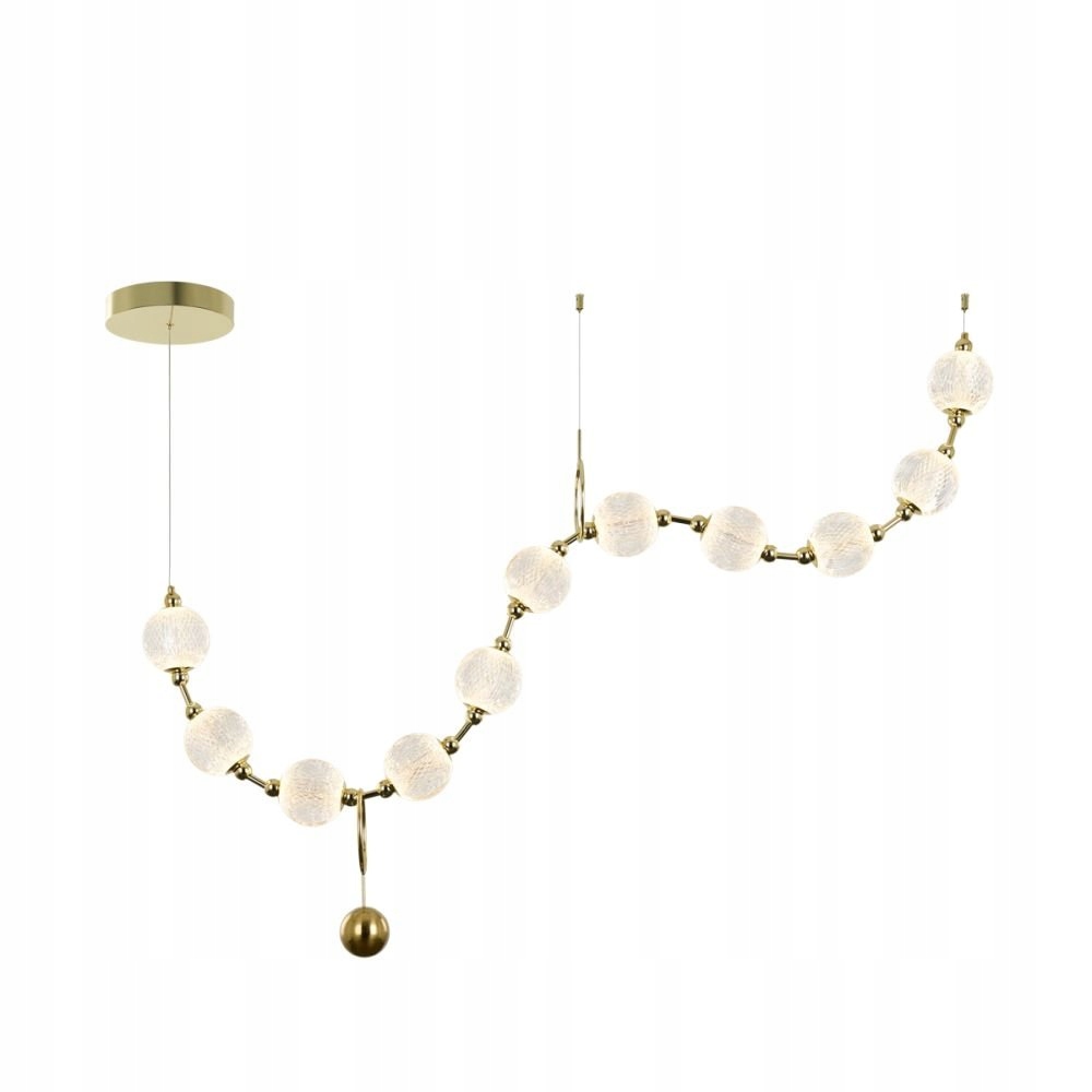 Závěsná Led lampa 49W Morano PND-93829-44W-3K-GD Italux