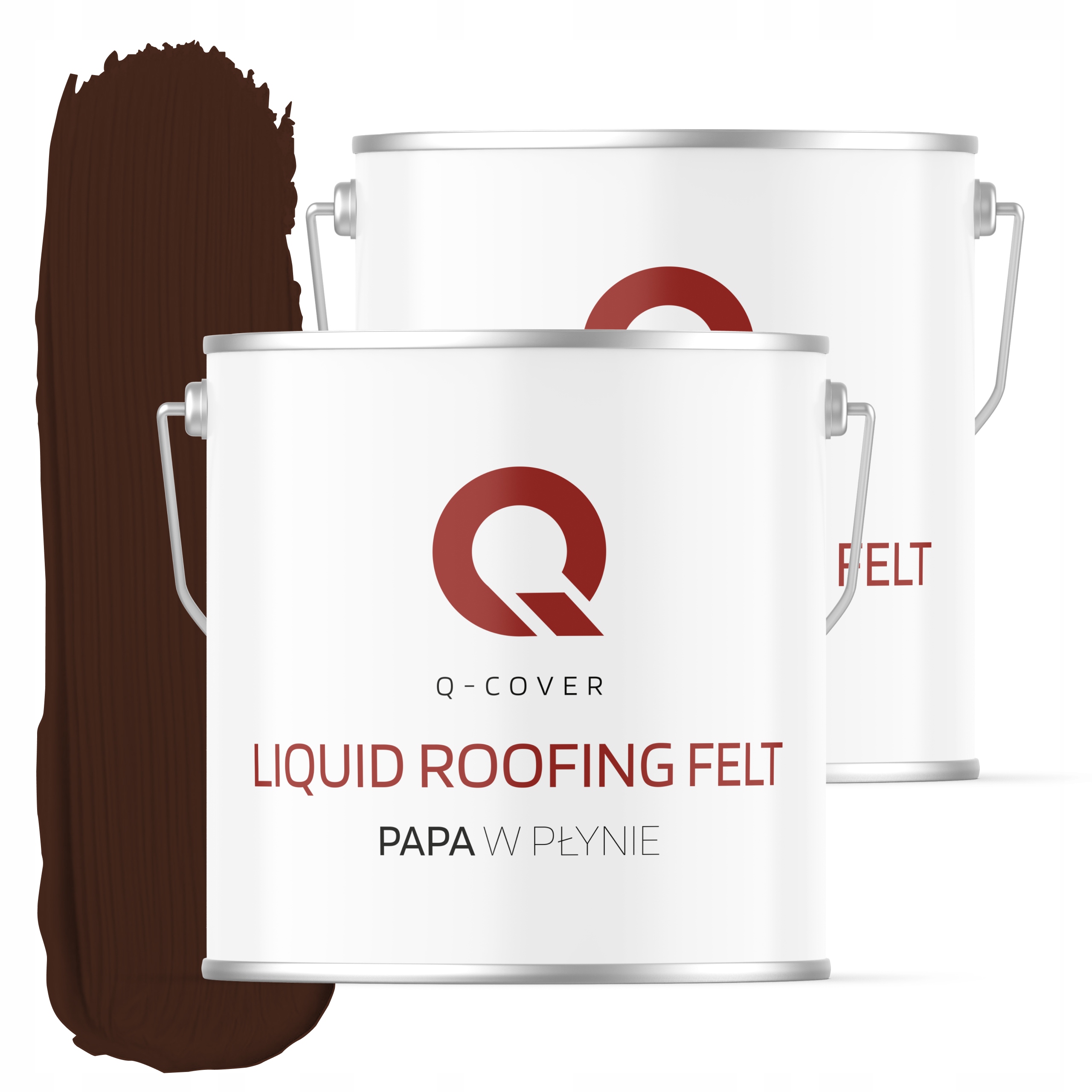 Tekutá Papa 5 Kg, Mrazuvzdorný Tesniaci Materiál, Vodoodolná Farba, Teplá Hnedá