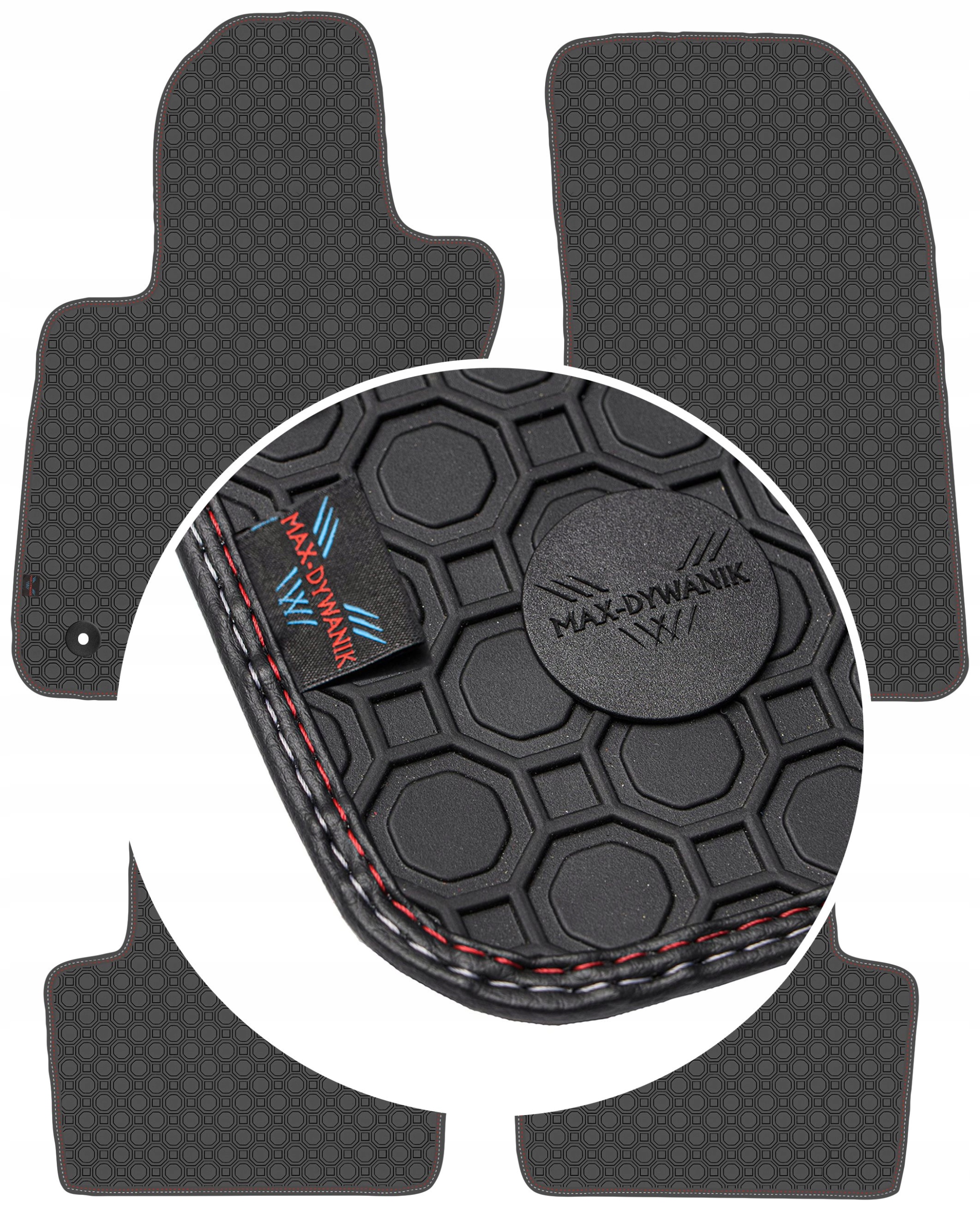 Jeep Renegade 2014-2018 Koberce Čierne