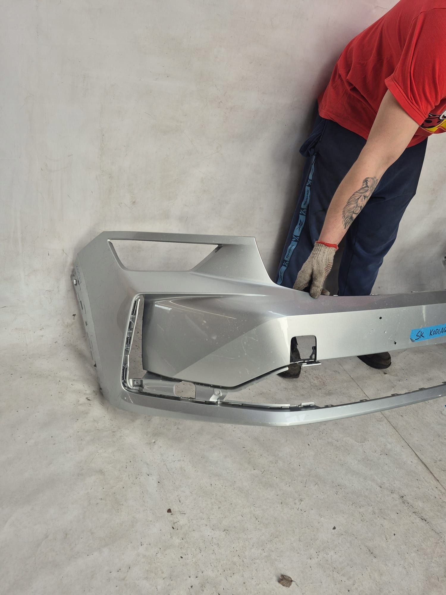 SKODA KODIAQ II 2 57H 23- bumper front front 57H807221