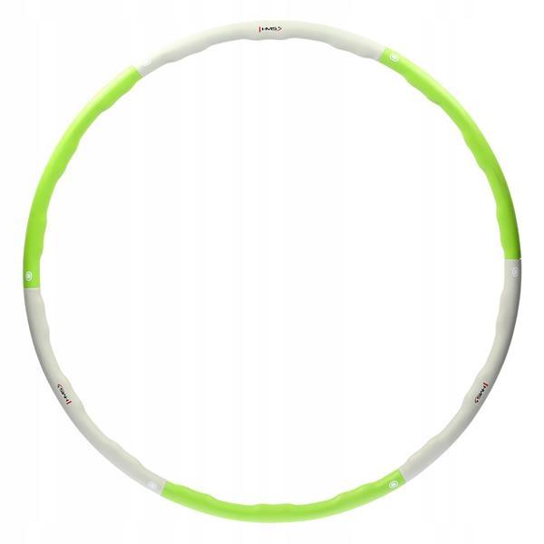 HHP003 GREEN-GREY HULA HOP 1,5KG 100CM HMS