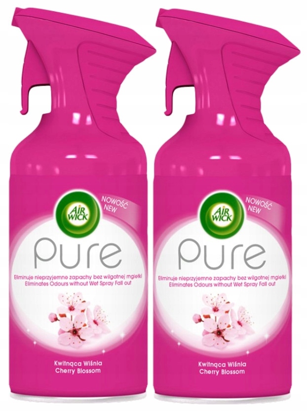 

Air Wick Pure Odświeżacz Kwitnąca Wiśnia 2 x 250ml