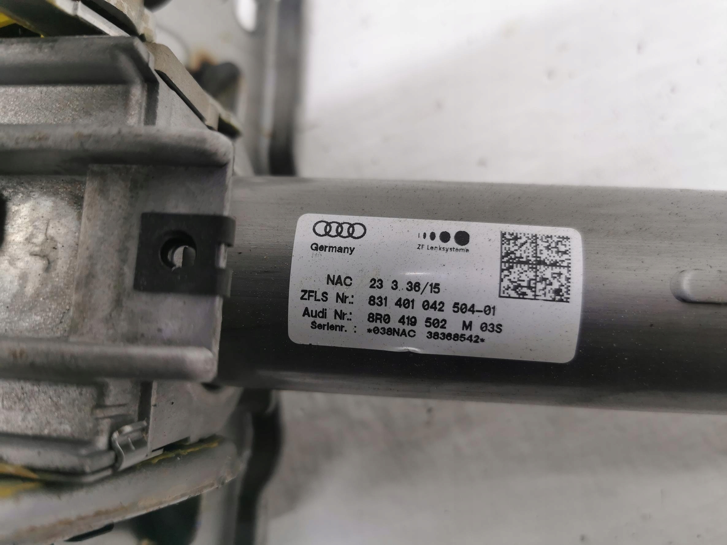 Piantone sterzo usato AUDI SQ5 e 8R LIFT 8R0419502M