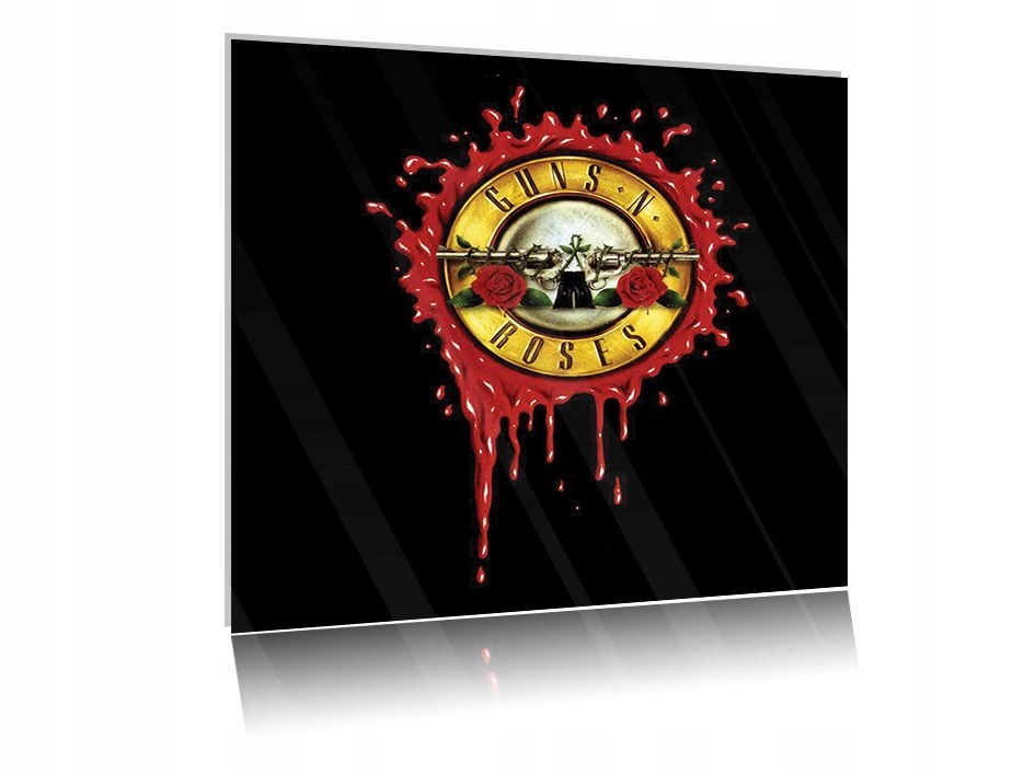 

Obraz szklany na szkle Gunsnroses 03 30x30