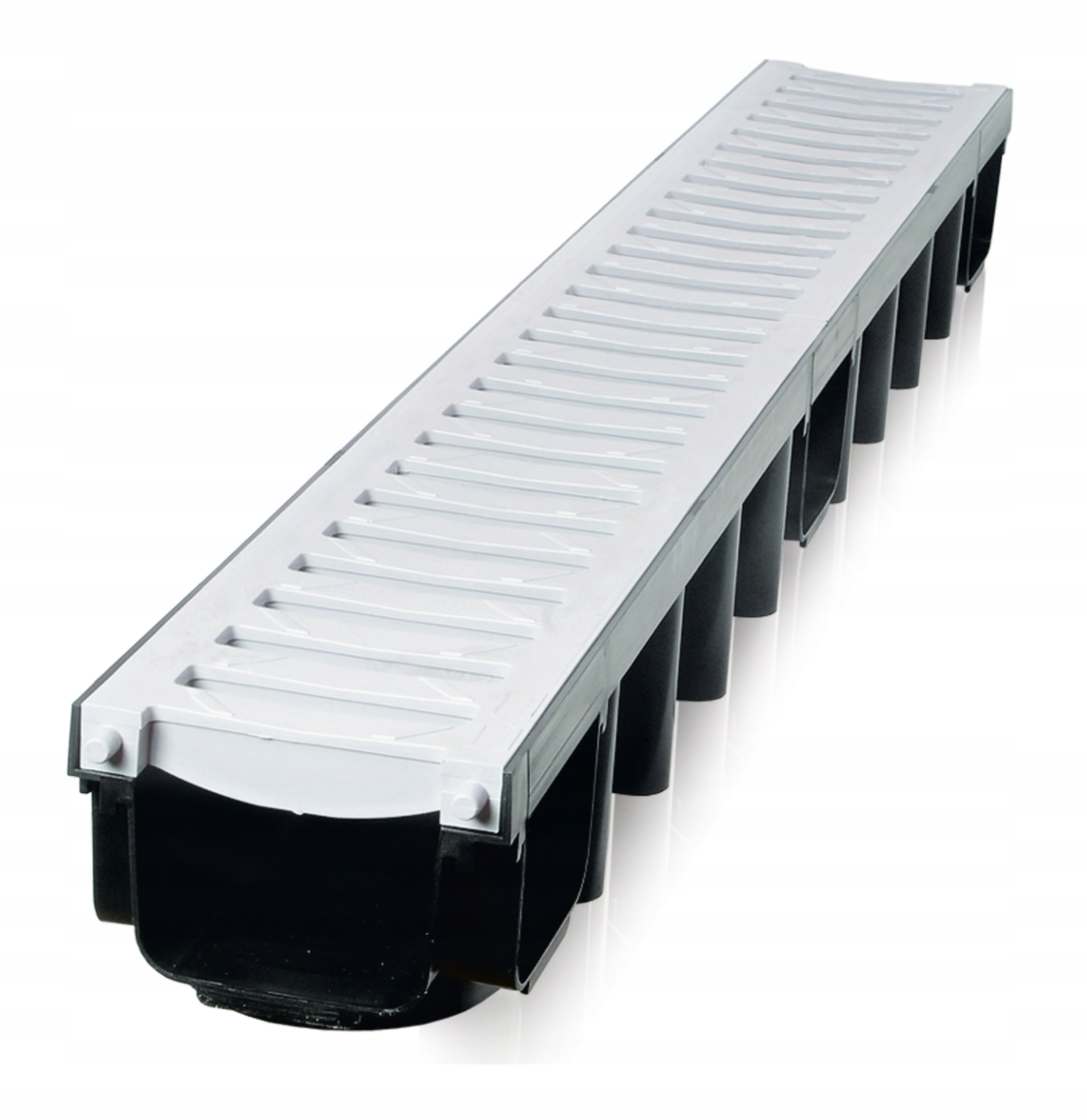 Lineární odvodnění B125 Mřížka Popiel Classic Pvc 1000x98x131 mm až 12,5 tuny