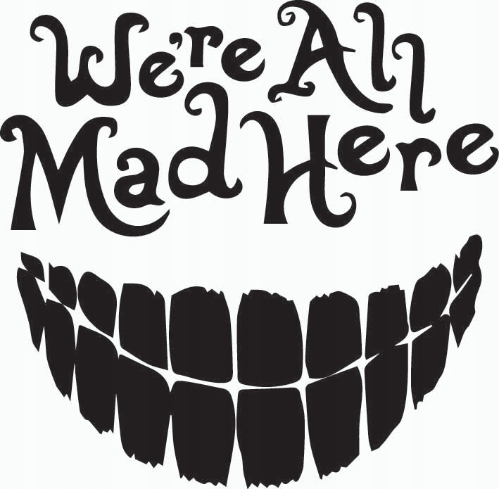 

Naklejki na auto We're All Mad Here Joker