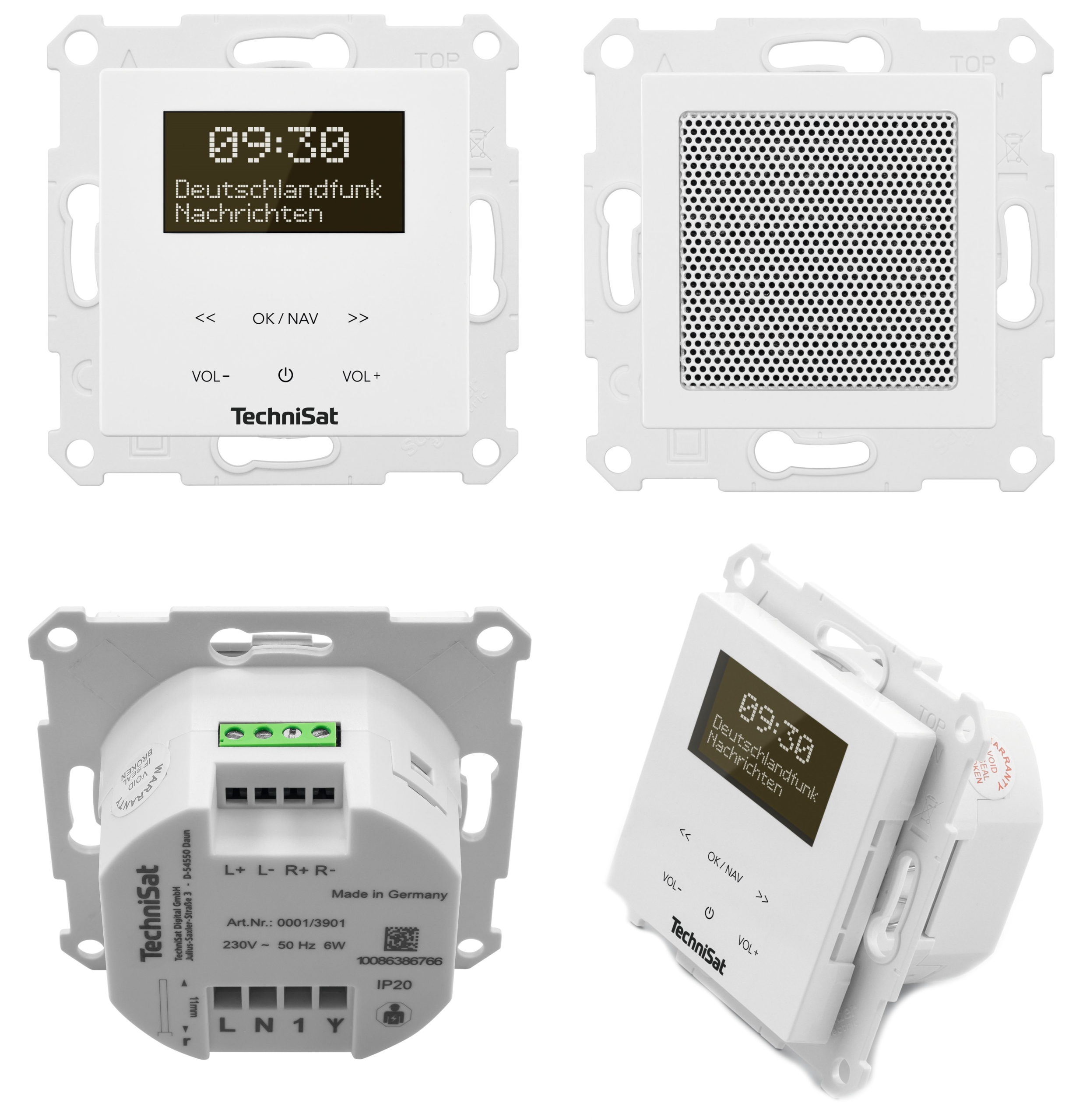 

Radio Technisat Up 55 Podtynkowe Dab+ Fm Bluetooth
