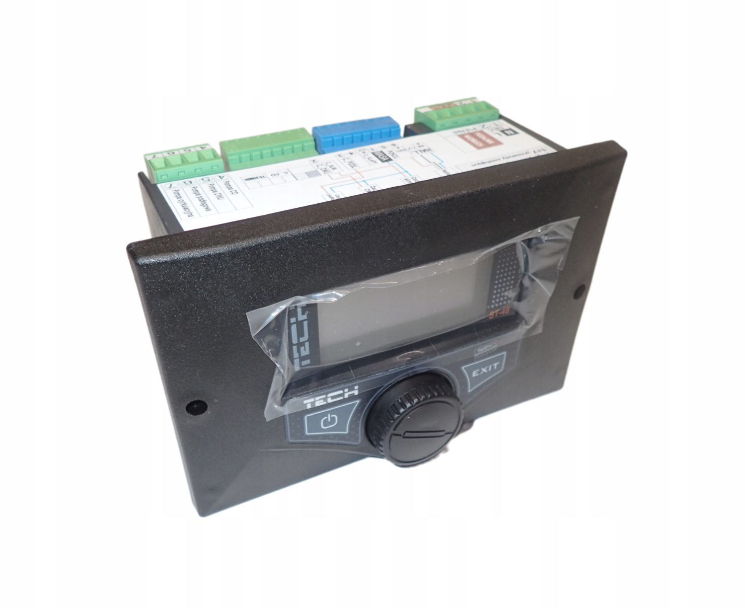 Predný Panel Ovládača Pre Kotol Na Ekohrášok Tech ST-48