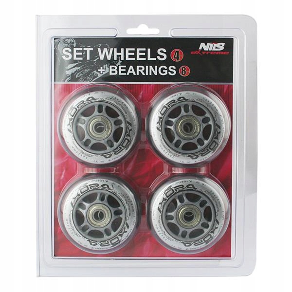 

Kółka do łyżworolek Pu 64x24 82A 4szt abec-7