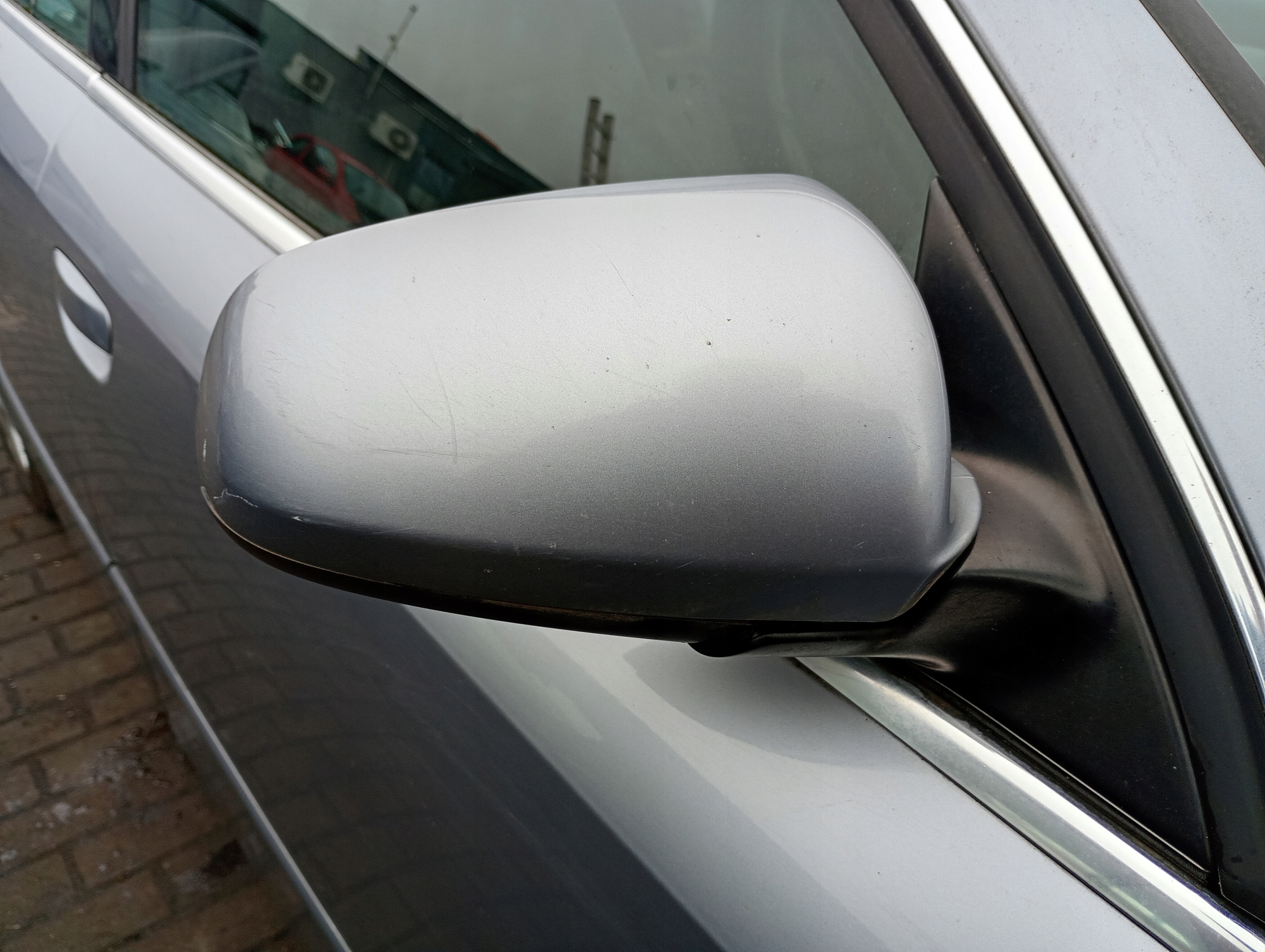 Audi A4 B6 00-06 mirror right electrics szare