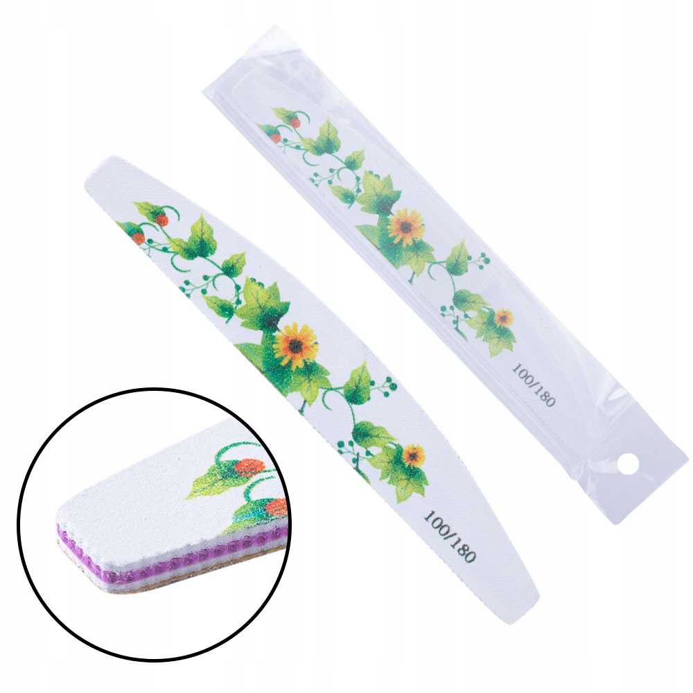 

Pilnik Do Paznokci Pakiet Folia Łódka 100/180