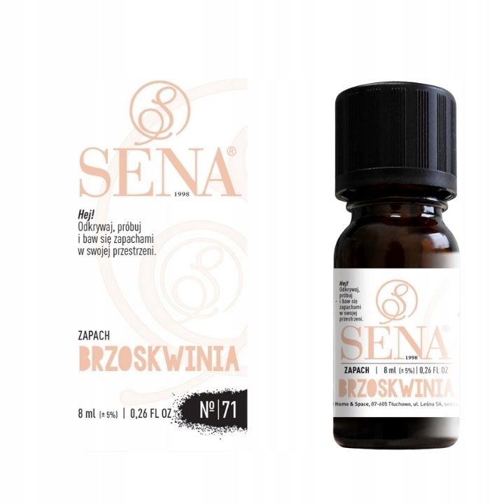 

Sena Olejek Zapachowy Brzoskwinia 8ml