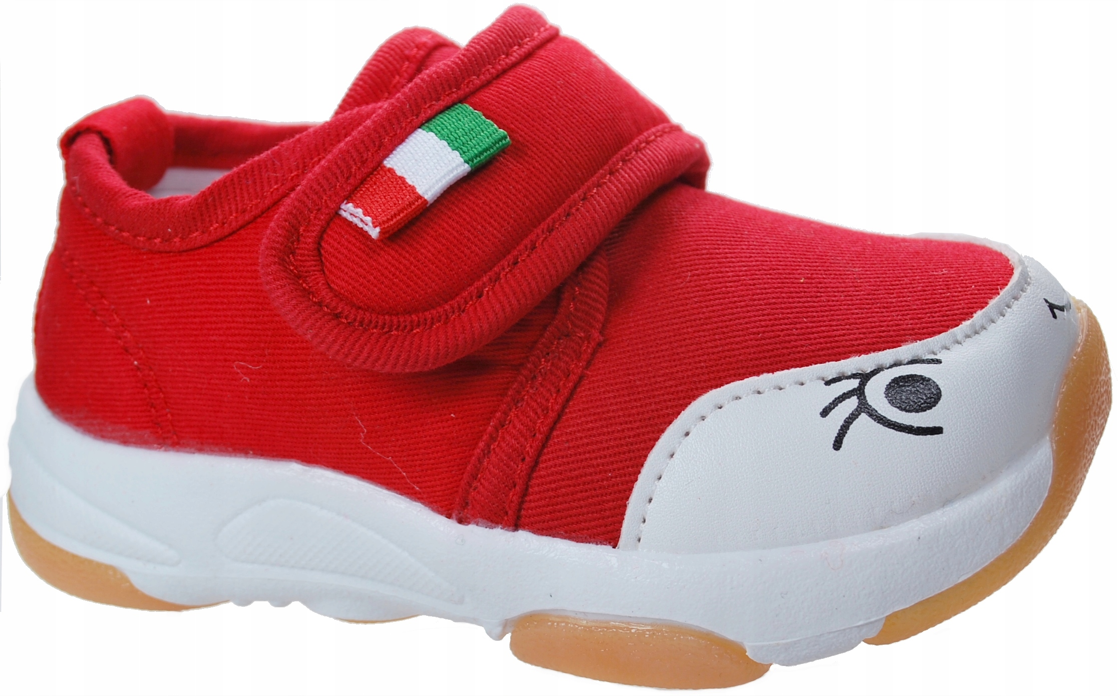 

Czerwone Miękkie Adidasy trampki r 26