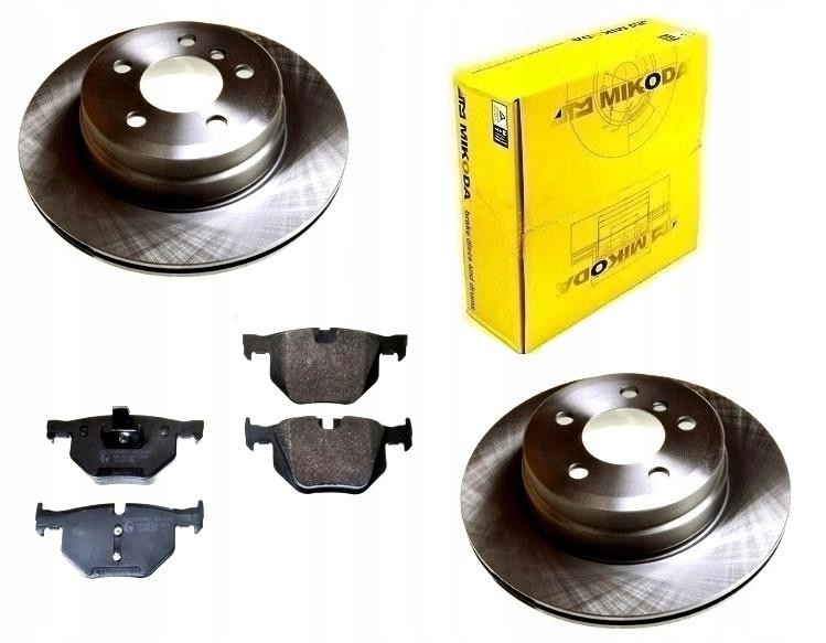 Kotouče Bmw X5 E70 X6 E71 Po 10/2009 Zadní Sada 345MM