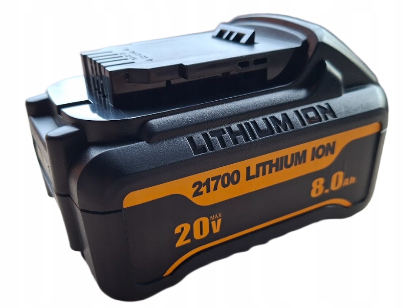 Mocny Akumulator Bateria 20V 8Ah Do Dewalt