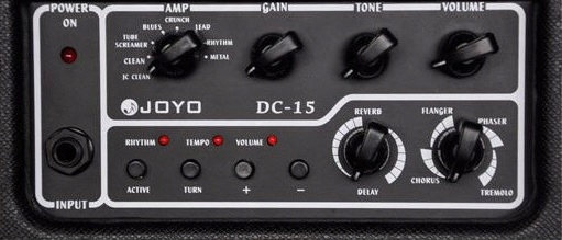 JOYO DC15 KOMBO GITAROWE WZMACNIACZ 15W Z EFEKTAMI DO GITARY ELEKTRYCZNEJ Kod producenta DC-15