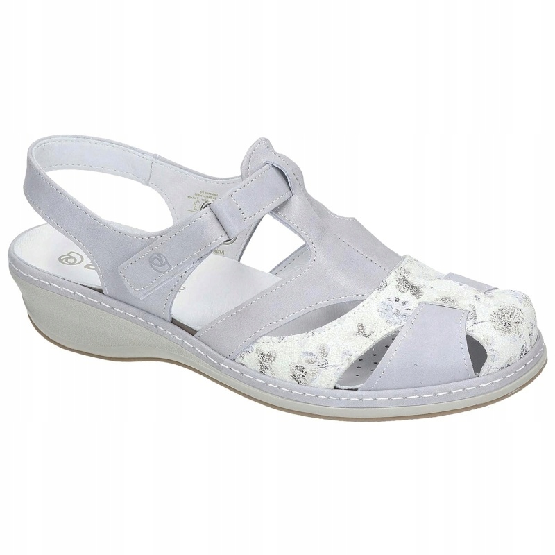 Dámské sandály Suave 720139-91 Ivory portugalsky popelavé Kůže VEL.39