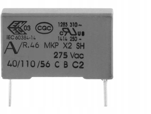 

Kondensator Mkp X2 4,7uF 275V 4700nF