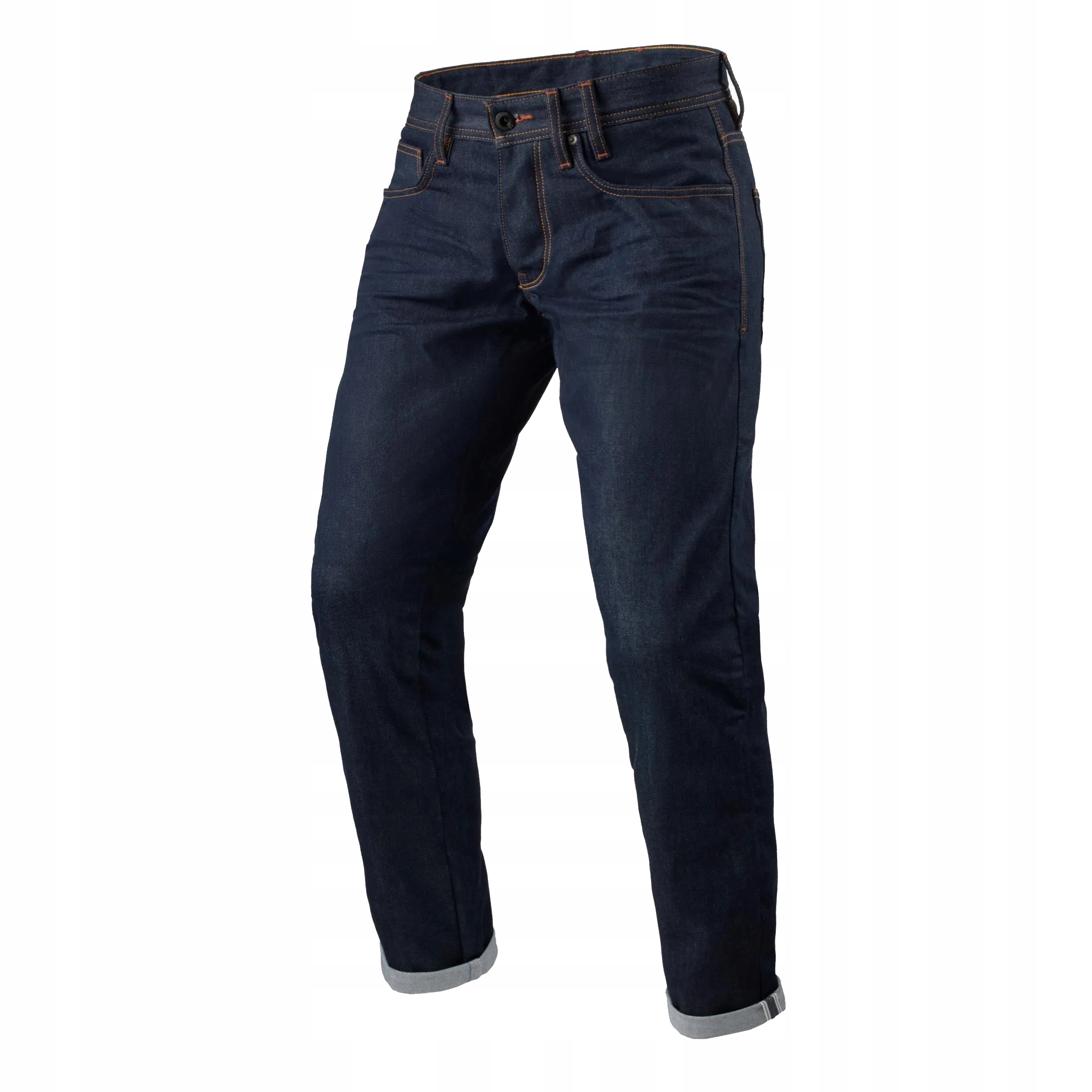 Nohavice Jeans Rev'it! Lewis Selvedge Tf Dark Blue