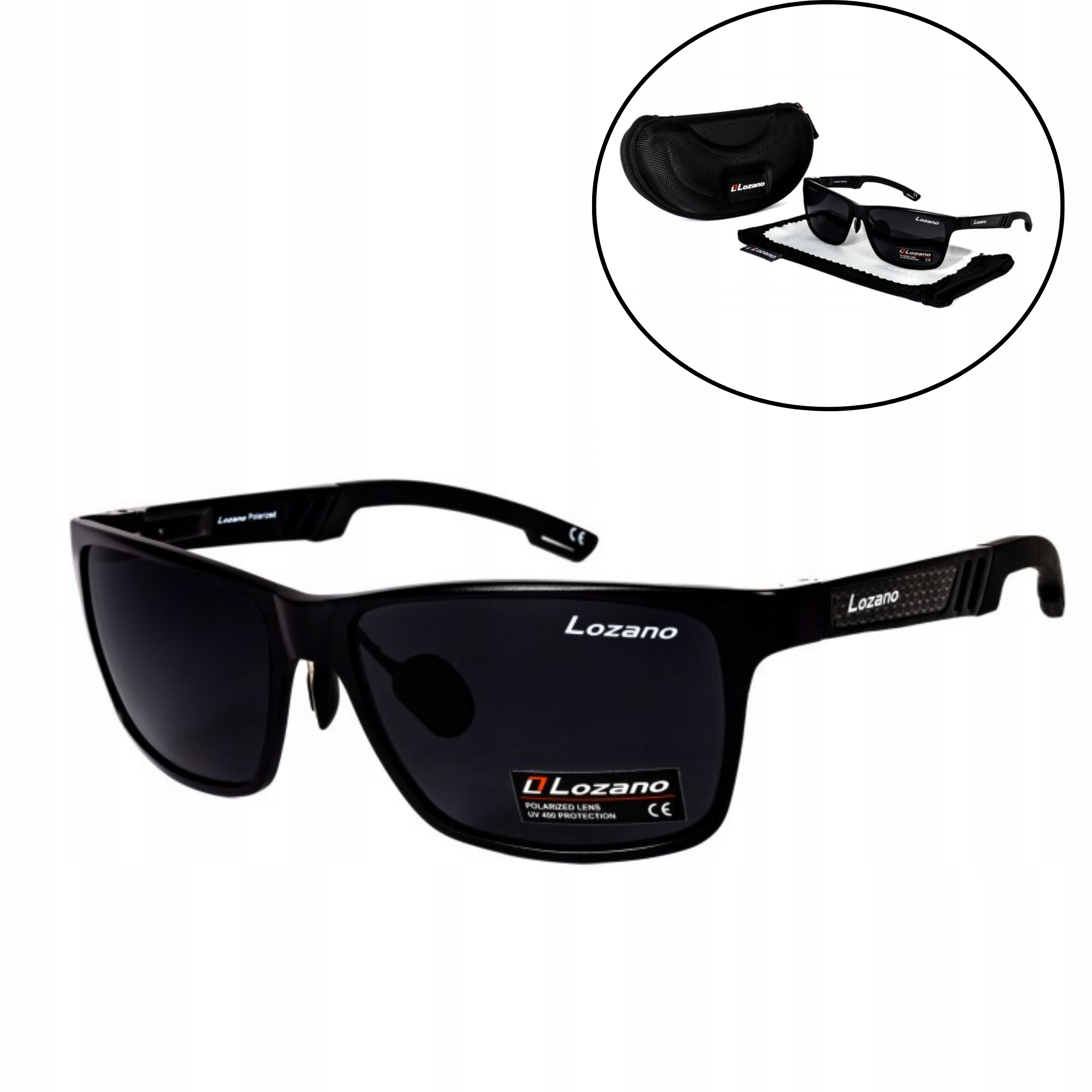 Przeciwsłoneczne Sportowe Okulary Na Rower Polaryzacja Filtry Uv Lozano