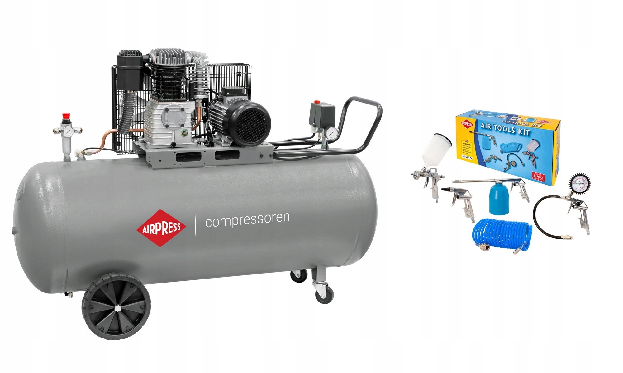 Airpress Kompresor olejowy HK 600-270+Akcesoria