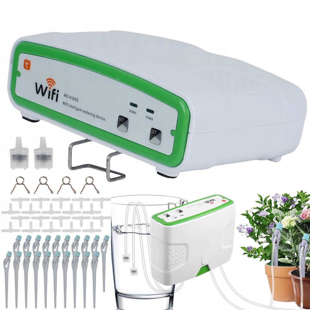 Automatický Zavlažovací Systém Pro Rostliny V Květináčích, Wi-fi Sada