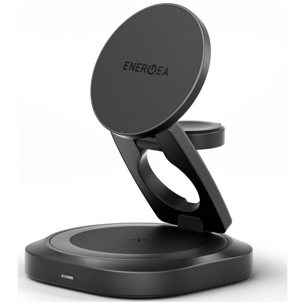 Indukční nabíječka Energea Alumag Gyro 360 Otočná Qi2.2 25W skládací