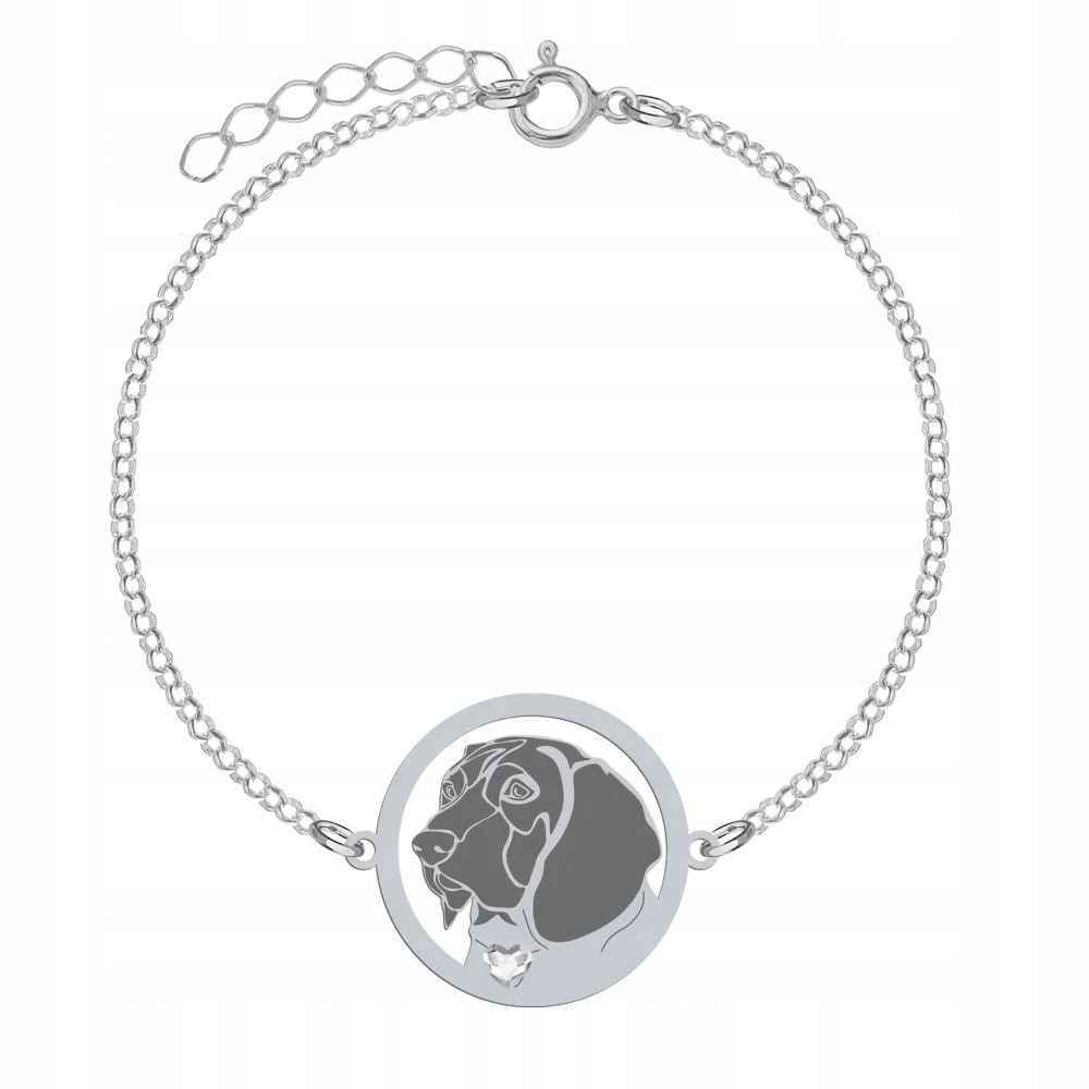 Stříbrný náramek z Bavorského Posokovce 925 Řetízek Šperky Gravírování