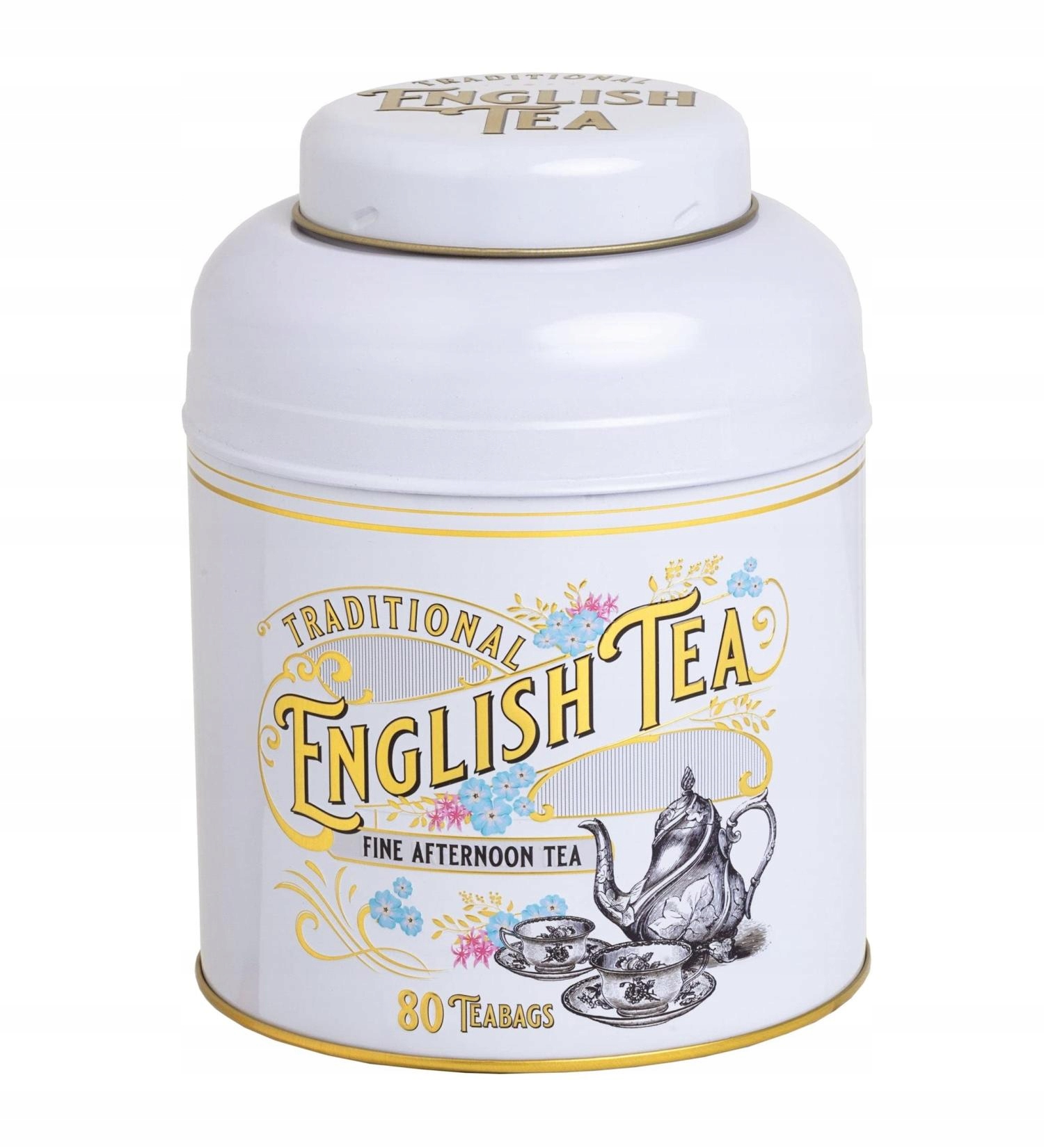 Levně Čaj English Fine Afternoon Vintage White 160g 80 sáčků v cylindru