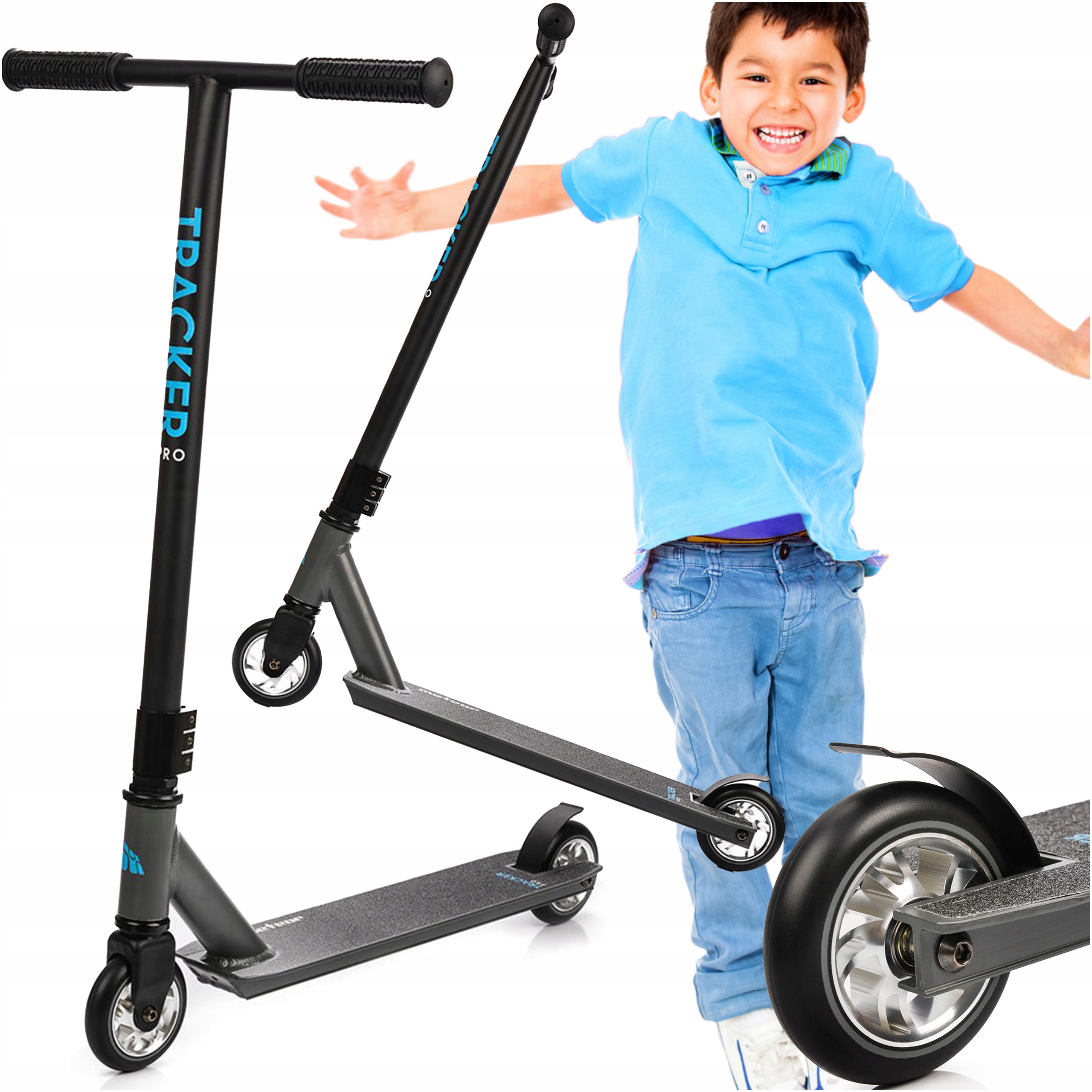 Hulajnoga Dla Dzieci Dorosłych Dwukołowa Wyczynowa Trików Stunt Freestyle