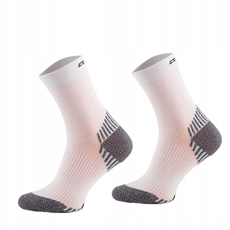 Skarpety Compress Running Socks Short Comodo RUN6 WHITE-02 roz 35-38