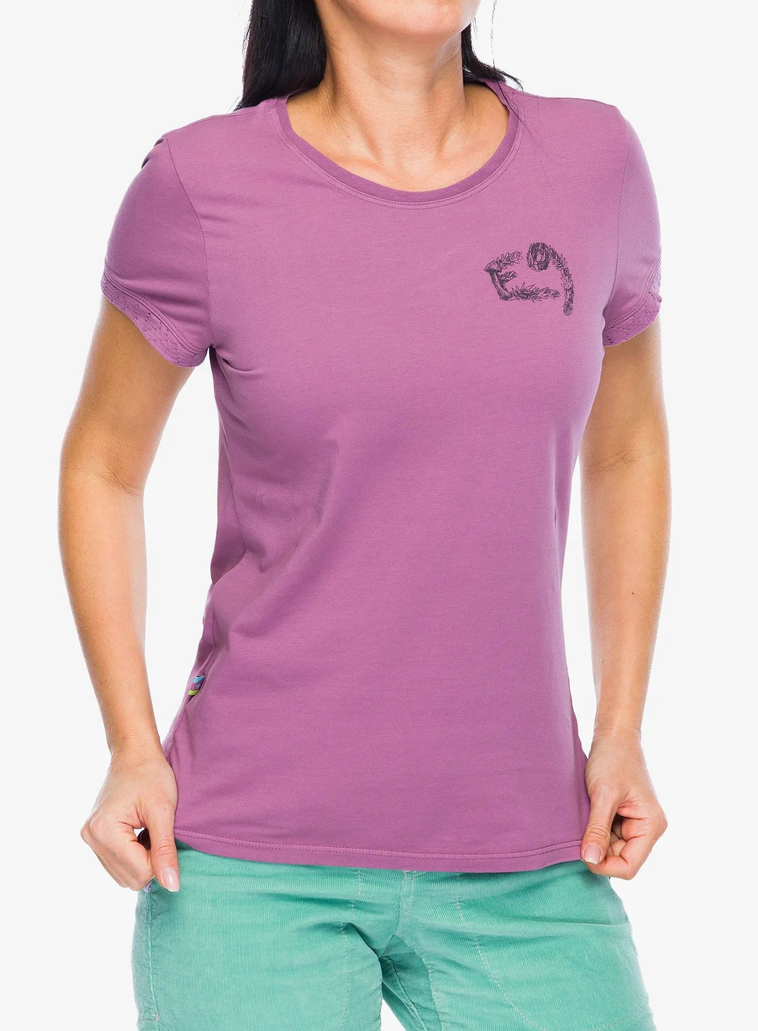 Dámské lezecké tričko E9 Winty tulip S