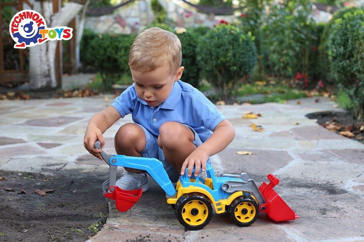 Traktor spychacz koparka do piaskownicy 6167 Model inny