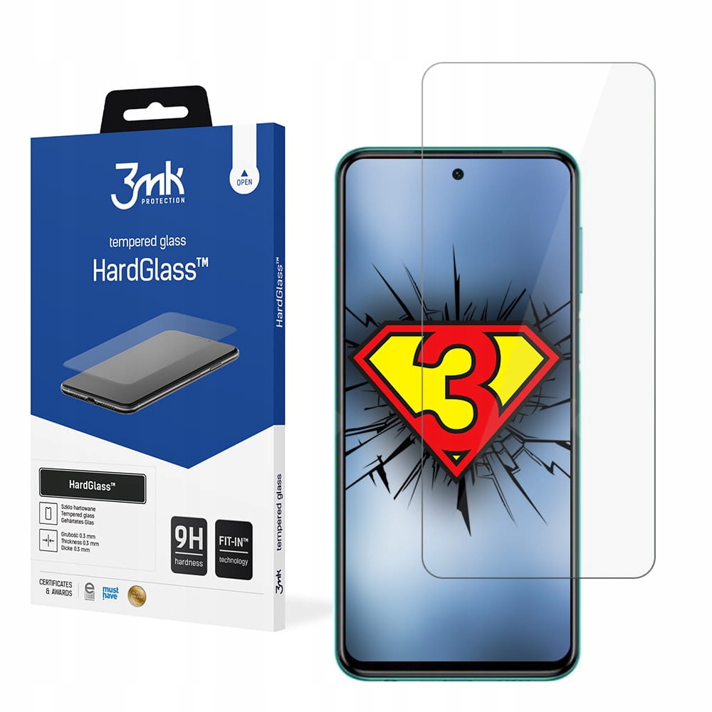 

Szkło ochronne hartowane 9H do Redmi Note 9 Pro