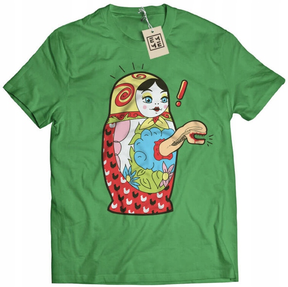 

Koszulka Alien Matryoshka Matrioszka Obcy S