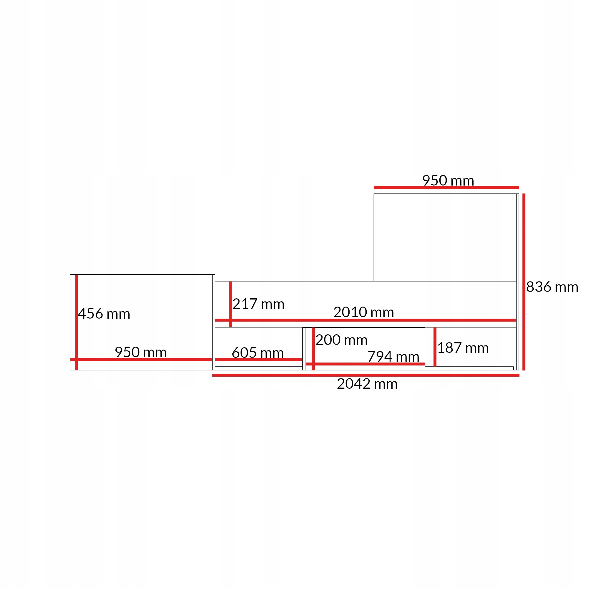 Łóżko młodzieżowe z szufladą Billz 90x200 Kaszmir/Dąb Cremona