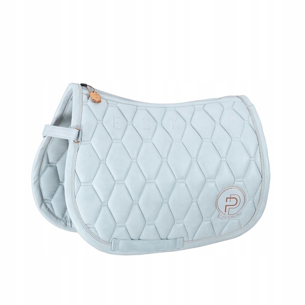 Czaprak Eskadron Metallic Faux Leather powder blue