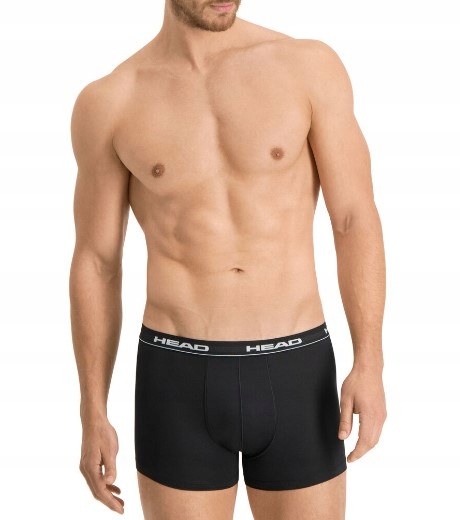 MAJTKI BOKSERKI MĘSKIE HEAD ATHLETIC FIT 4 SZT Rozmiar M