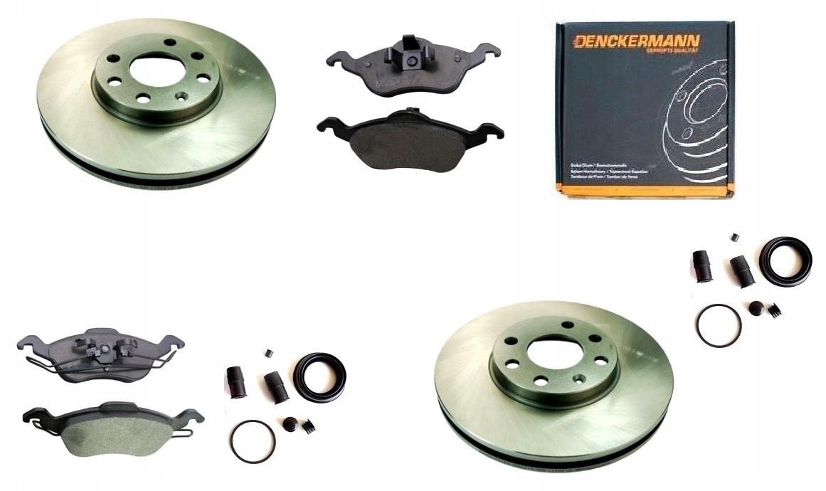 Kotouče Reperaturní Kostky Opel Astra G Přední Sada 256 MM 4 Šrouby