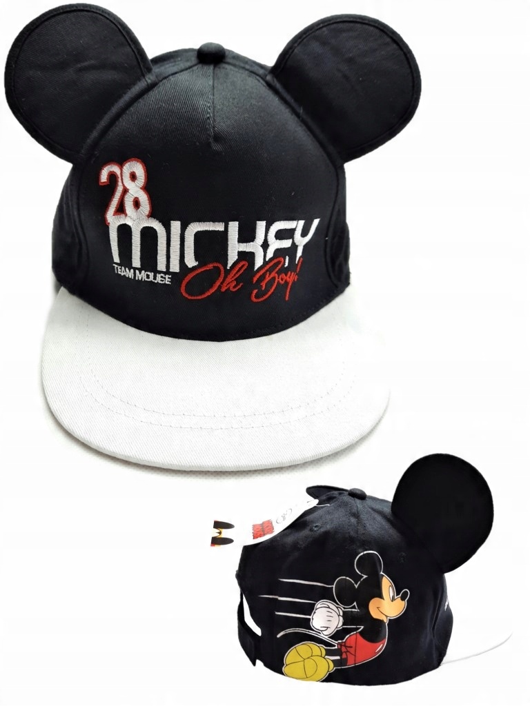 

Czapka z daszkiem z uszami Myszka Mickey 54