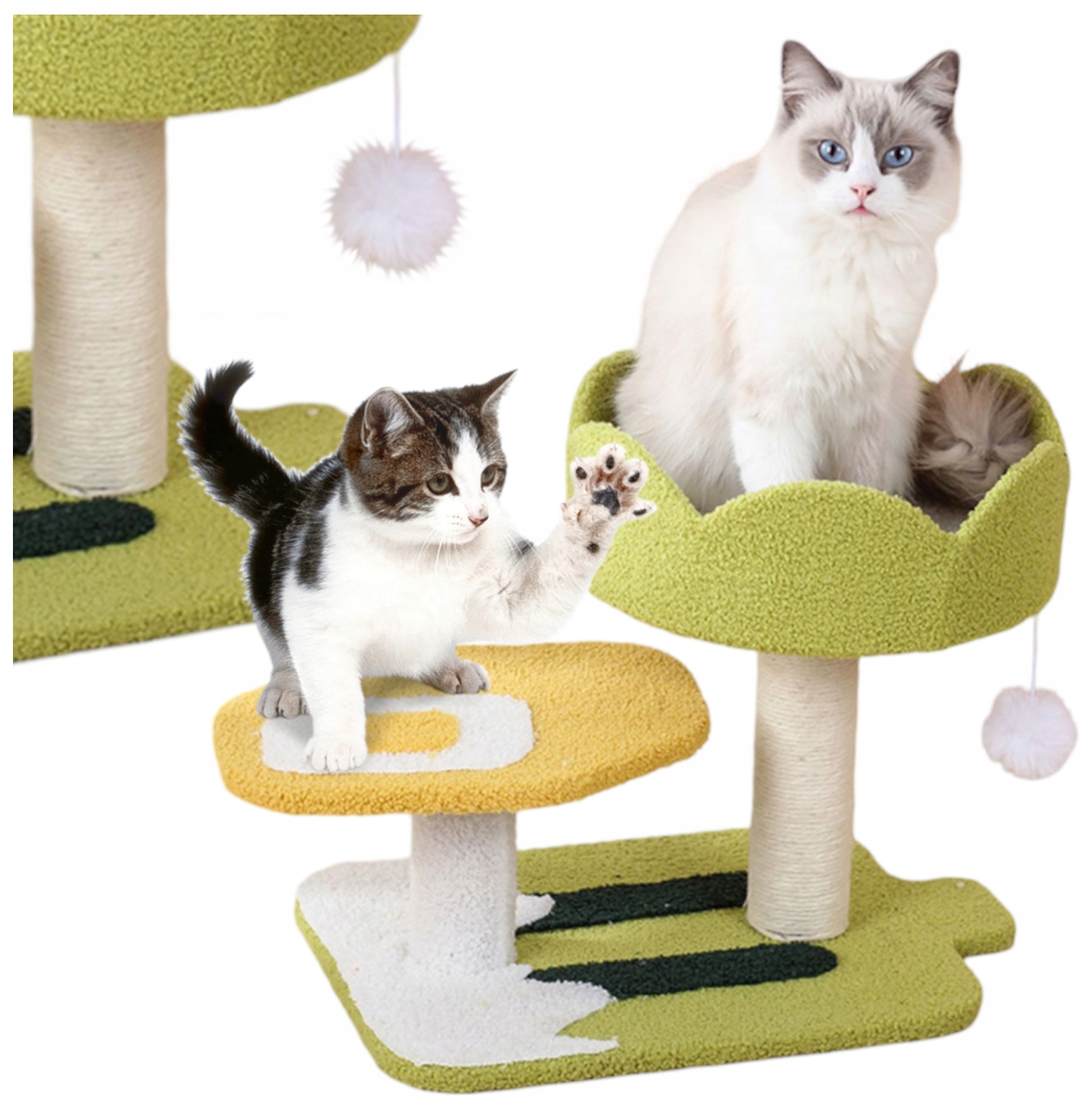 Levně Dvouvrstvé škrabadlo pro kočky