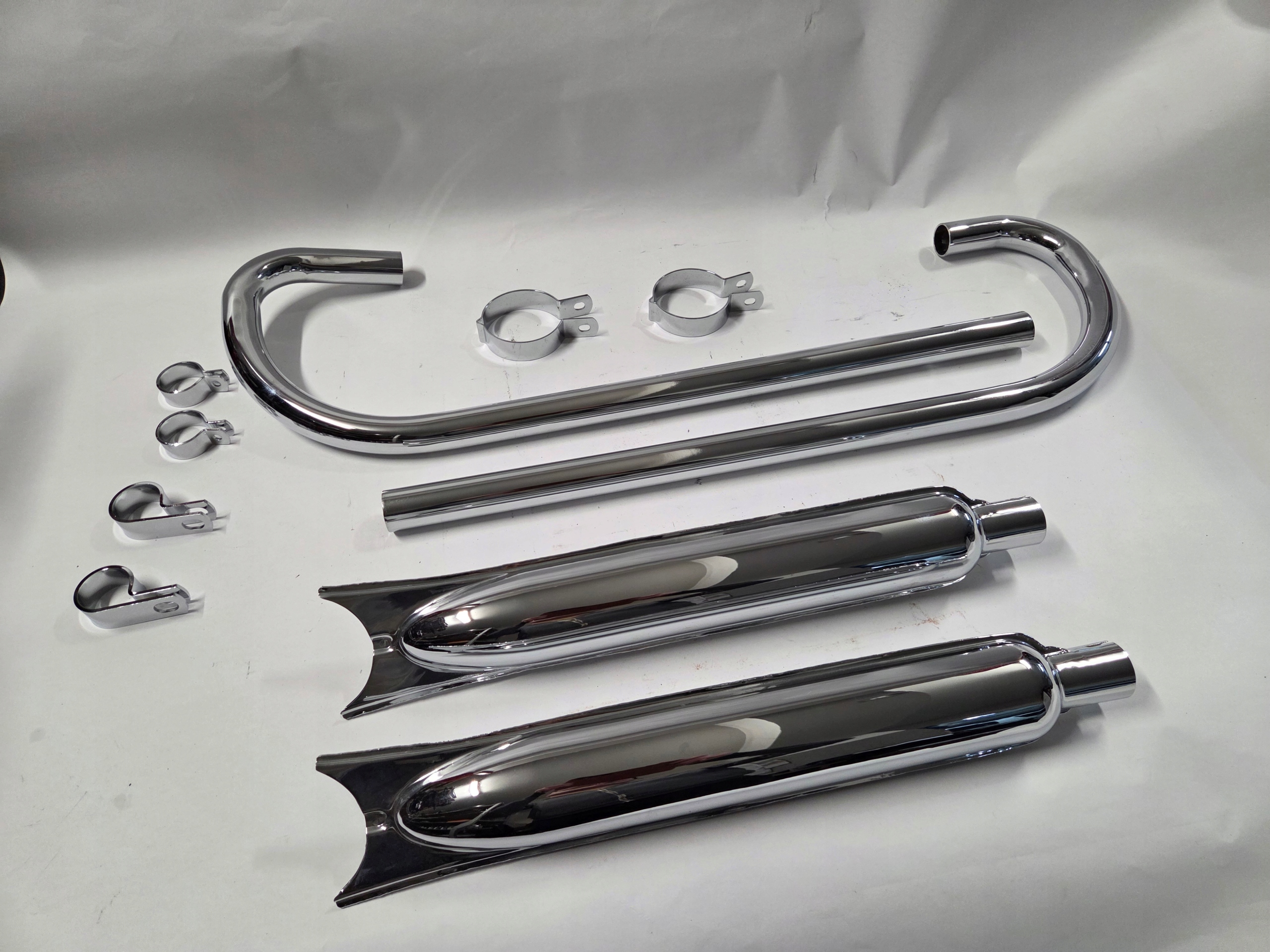 Tlumiče Výfuku Koleno Chrom M-72 K-750