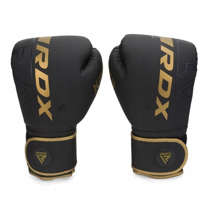 Boxerské rukavice Rdx F6 matte zlaté